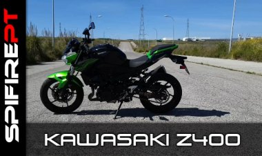 ★ KAWASAKI Z400 2019 ★ Review & TestRide ★ - PORTUGUES