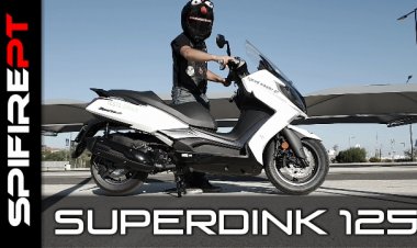 Kymco SuperDink 125 - TestDrive & Review