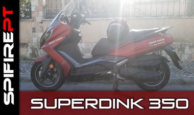 Kymco SuperDink 350 - TestDrive & Review
