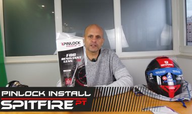 Instalação Pinlock no Shark Spartan Carbon