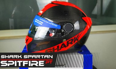 Shark Spartan Carbon porque não há review